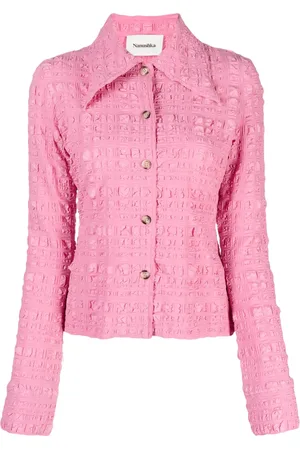 Nanushka Chemise Lotte en seersucker