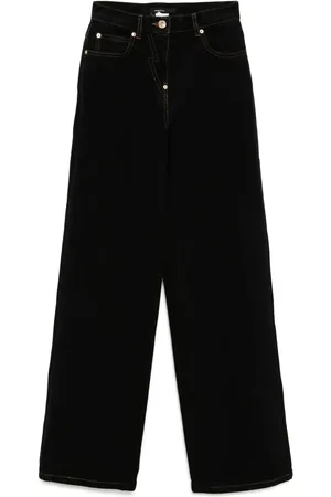 pushBUTTON Jean à coupe ample