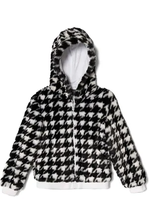 Guess Veste bomber à motif pied-de-poule