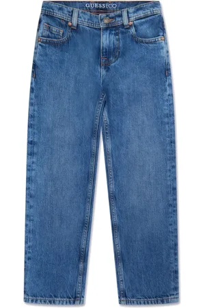 Guess Jean droit à logo brodé