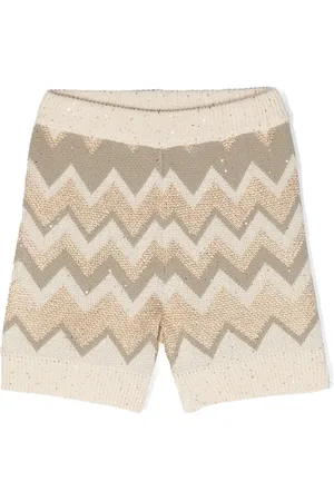 Missoni Short brodé de sequins en maille