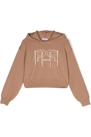 Pinko Hoodie en maille à logo brodé