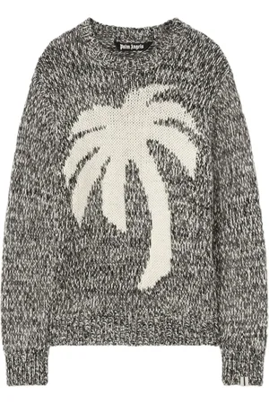 Palm Angels Pull chiné Palm