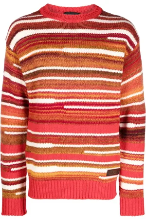 Dsquared2 Pull rayé à col rond