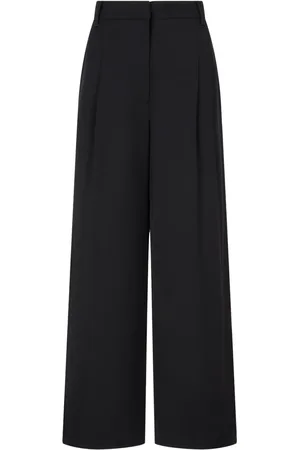 Studio Tomboy Pantalon en laine à design superposé
