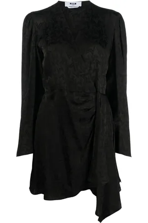 Msgm Robe courte à imprimé monogrammé
