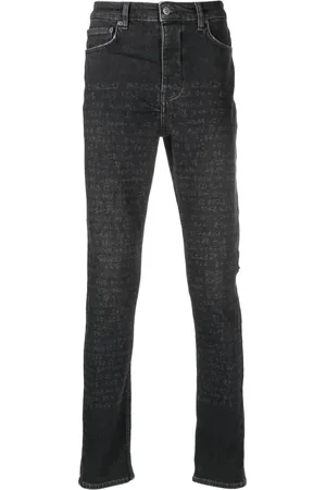 KSUBI Jean cigarette à taille mi-haute