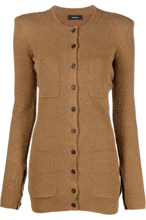 WARDROBE.NYC Cardigan à encolure ras du cou
