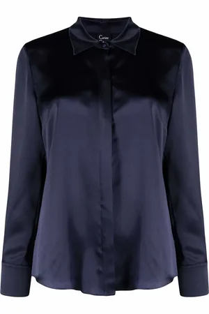 CARINE GILSON Chemise en soie à manches longues
