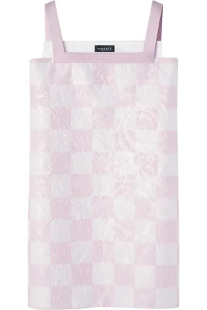 VERSACE Robe courte à carreaux