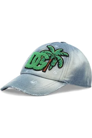 Dolce & Gabbana Casquette en coton à logo brodé
