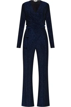 Diane von Furstenberg Combinaison à effet métallisé