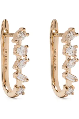 Dana Rebecca Designs Anneaux Alexa Jordyn en 14ct sertis de diamants