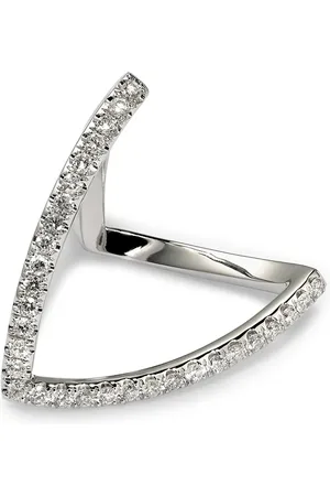 YVONNE LÉON Bague en or 18ct ornée de diamants