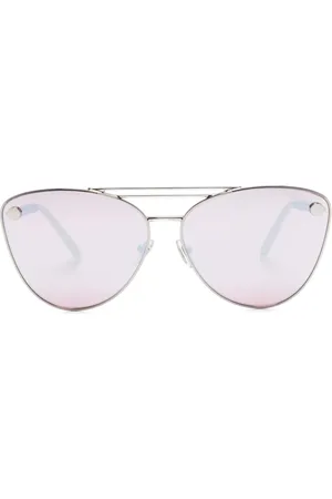 VERSACE Lunettes de soleil à monture papillon