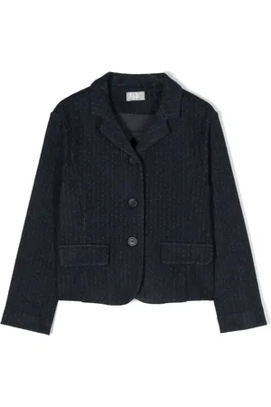 Il gufo Blazer rayé à simple boutonnage