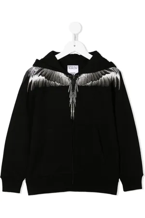 MARCELO BURLON Hoodie Icon Wings à fermeture zippée