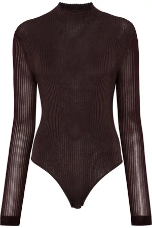 Fendi Body en maille fine nervurée