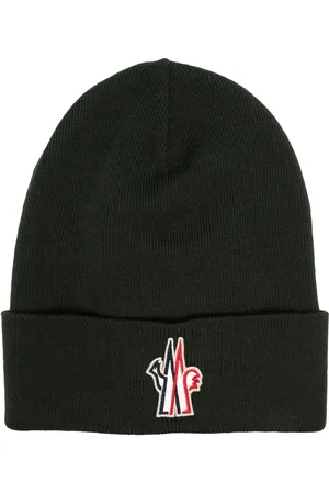 Moncler Bonnet à patch logo