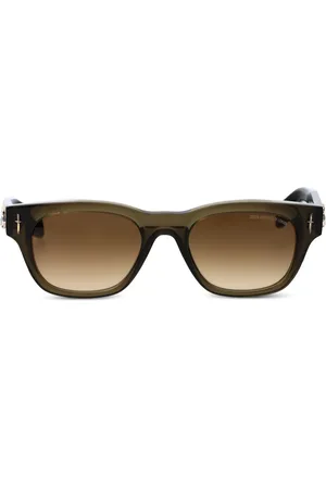 CUTLER & GROSS Lunettes de soleil à monture rectangulaire