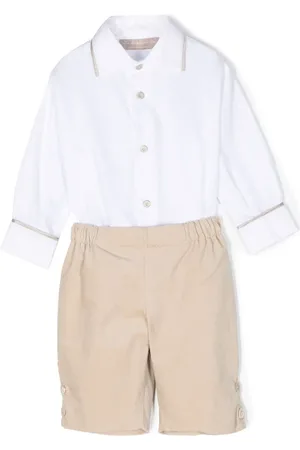 LA STUPENDERIA Ensemble chemise-pantalon en coton