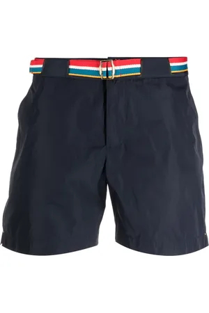 Orlebar Brown Short de bain à ceinture rayée