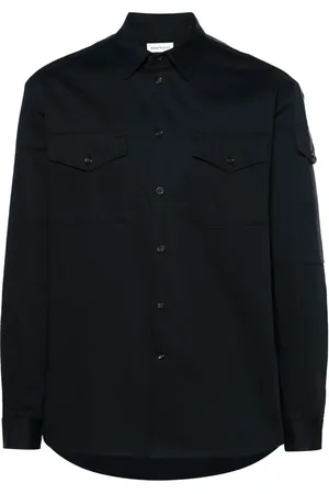 Alexander McQueen Chemise à bande logo