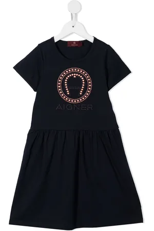 Aigner Robe à logo imprimé