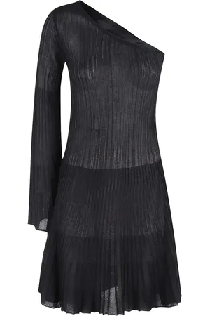 FEDERICA TOSI Robe asymétrique à design plissé