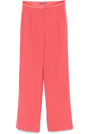 Alberta Ferretti Pantalon à coupe droite