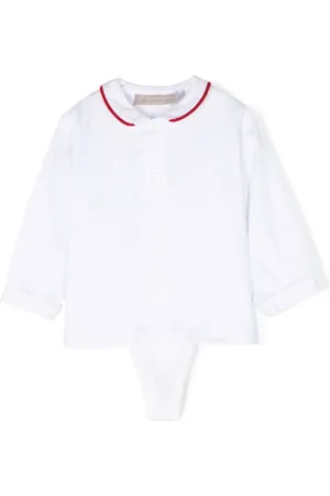 LA STUPENDERIA Body en coton à bords contrastants
