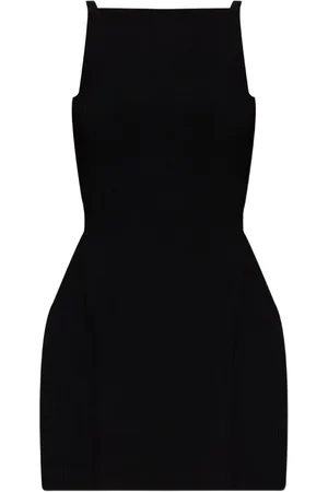 Sportmax Robe moulante à design nervuré