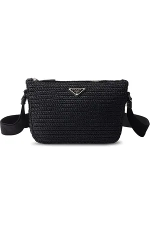 Prada Sac à bandoulière à design tressé