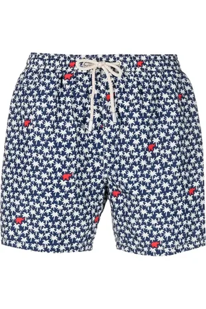 MC2 SAINT BARTH Short de bain à imprimé graphique