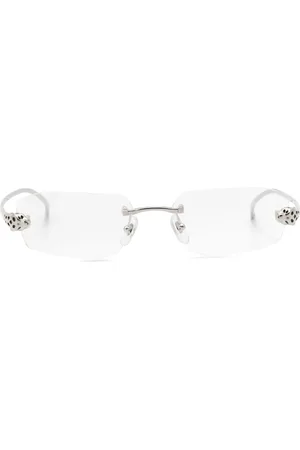 Cartier Lunettes de soleil rectangulaires Panthère De Cartier