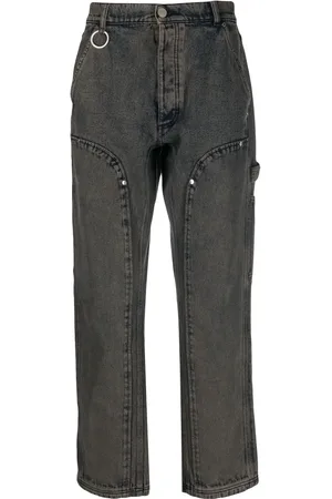 Etudes Jean en coton biologique à coupe droite