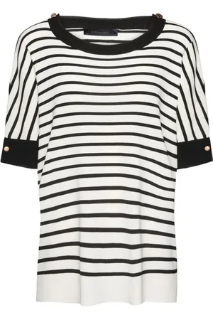 Elena Miro T-shirt à rayures