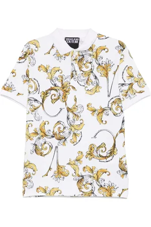 VERSACE Polo à imprimé Barocco