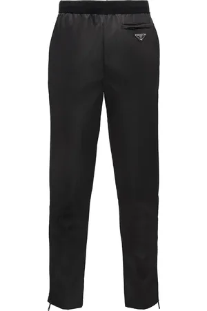 Prada Pantalon droit à empiècements