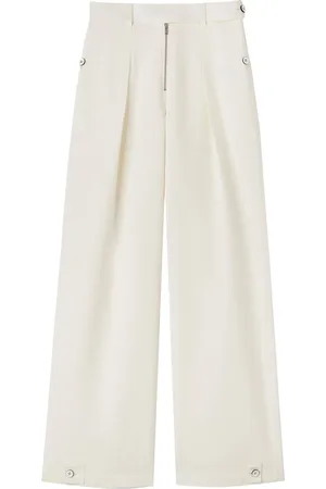 Jil Sander Pantalon ample à taille haute