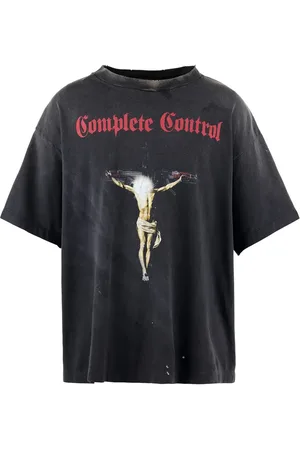 SAINT MXXXXXX T-shirt à slogan imprimé