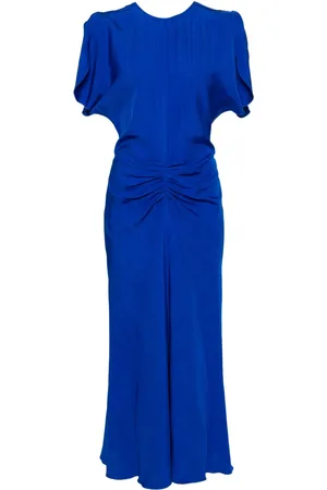 Victoria Beckham Robe mi-longue à fronces