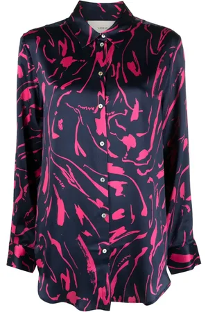 ASCENO Chemise de pyjama London en soie