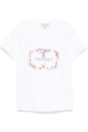 Twin-Set T-shirt à logo brodé
