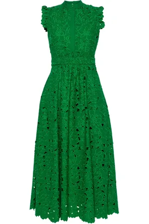 Erdem Robe évasée en broderie anglaise