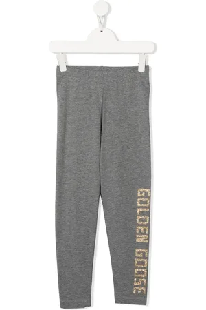 Golden Goose Legging à logo pailleté