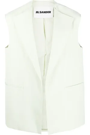 Jil Sander Veston à col v