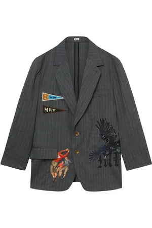 KHOKI Blazer à détail de patch