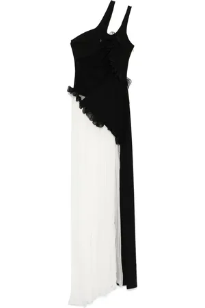 Nensi Dojaka Robe longue à design asymétrique