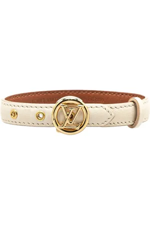 LOUIS VUITTON Bracelet LV Circle en cuir (2020)